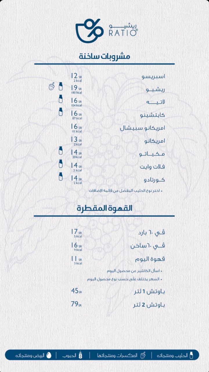 أسعار منيو عروض كوفي ريشيو السعودية